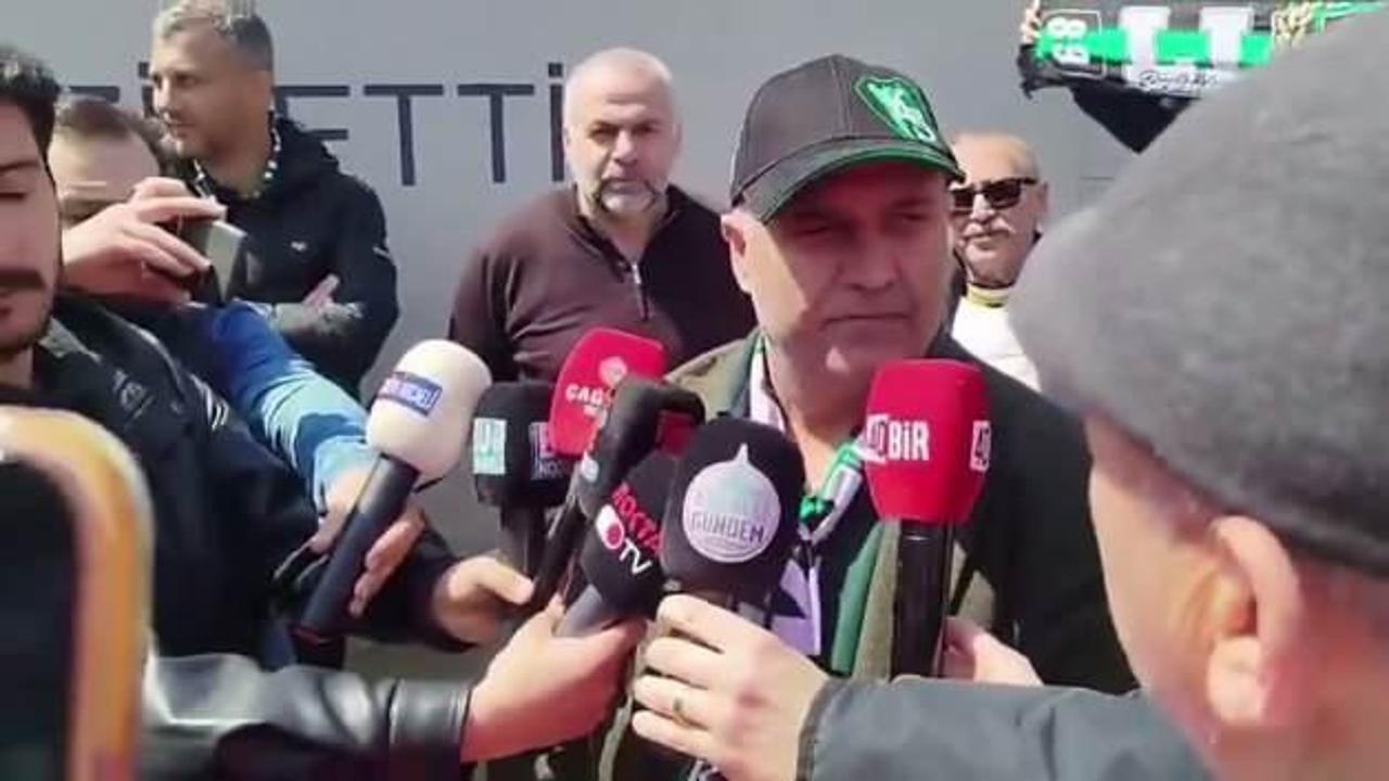 Kocaelispor başkanı Recep Durul'dan G.Saray maçı öncesi gerilimi tırmandıracak sözler: Bedelini ödeteceğiz