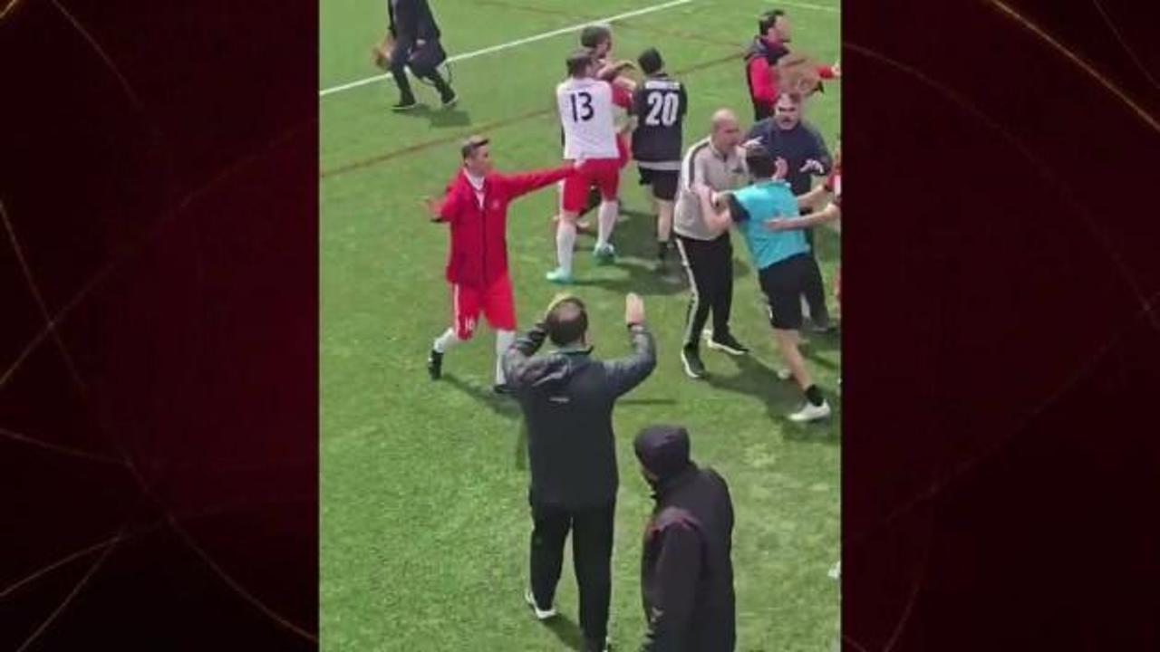 Gaziantep ekibi Diyarbakır’ı 5-2 mağlup etti, karşılaşma sonrası saha karıştı