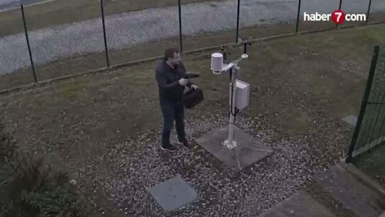 Saç kurutma hilesiyle 30 bin avro vurgun! İşte Fransa'yı karıştıran görüntü