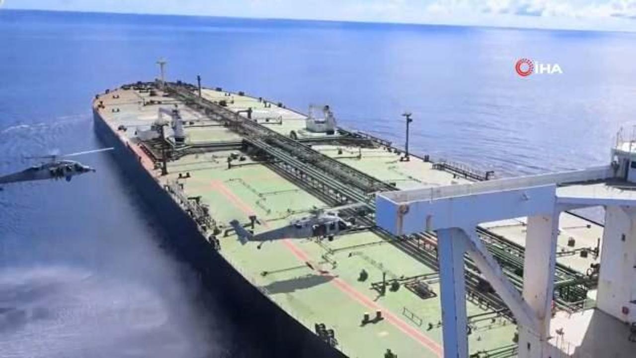 ABD, Hint Okyanusu'nda İran'dan petrol taşıyan gemiye el koydu