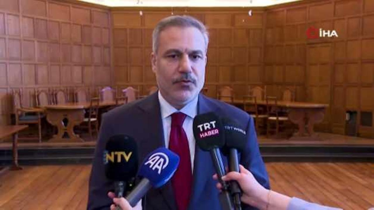 Bakan Fidan'dan İngiltere’de kritik mesajlar: Von der Leyen'in açıklamaları talihsizdi