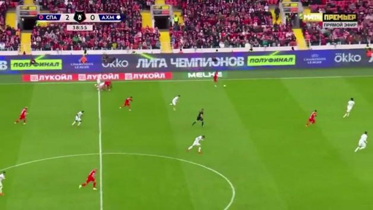 Gedson Fernandes'ten Rusya'da muhteşem gol