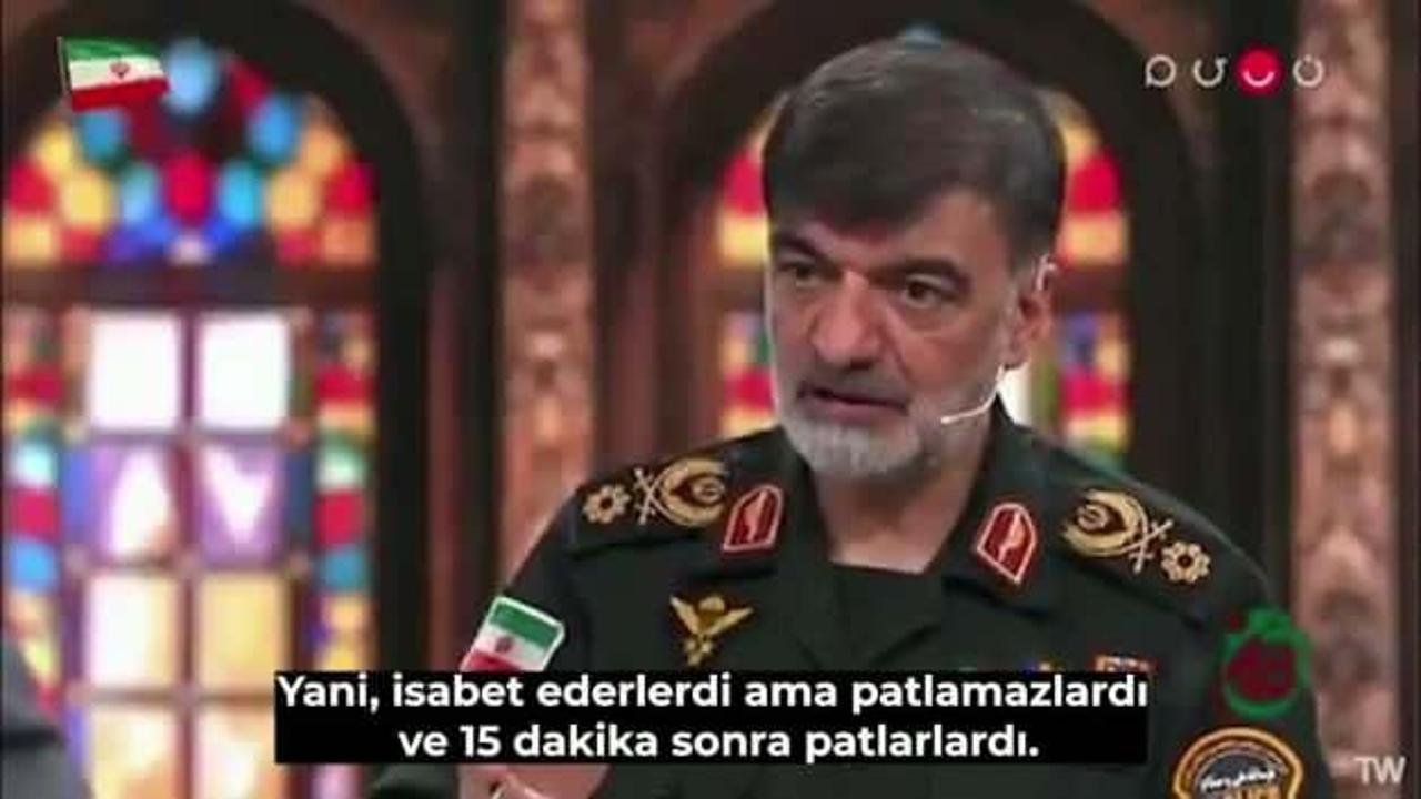 İran'a saldırıda büyük alçaklık! General Radan: Bize attıkları bombalar hemen patlamıyordu!