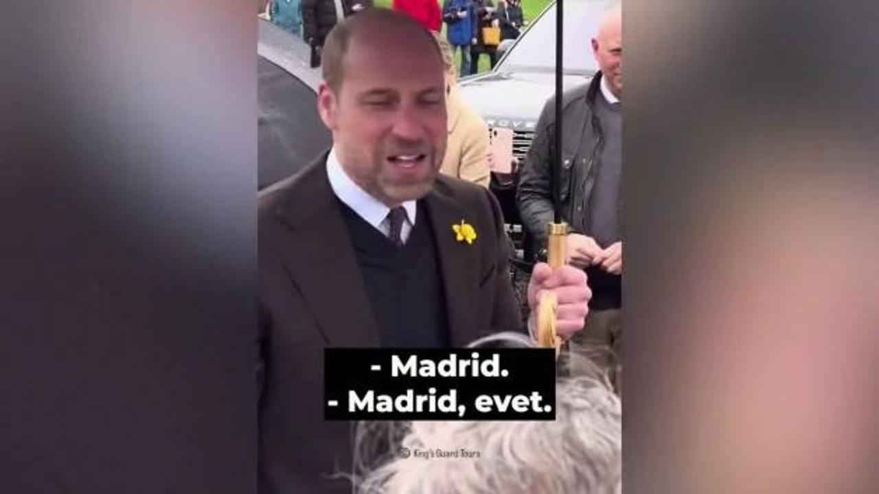 Prens William'ın Galatasaray şaşkınlığı: Burası nasıl Galler?