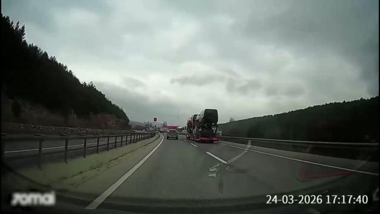 Sürücülere ders niteliğinde görüntü! Mahkeme de o sürücüyü haksız buldu