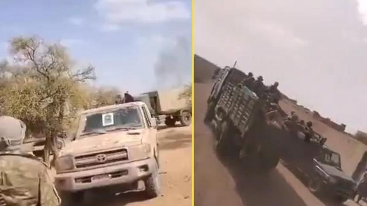 Afrika ülkesinde yeni dönem! Şehri ele geçirip Rus…