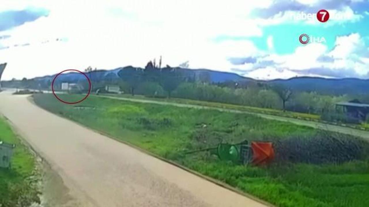 Kastamonu'da Tofaş'ın ikiye bölündüğü feci kazanın görüntüleri ortaya çıktı