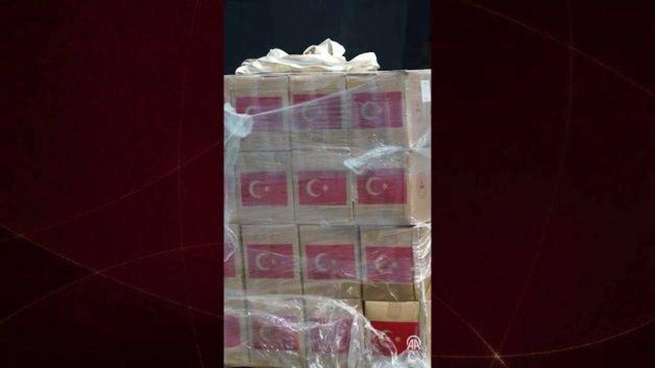 Türkiye'den, Lübnan'a savaş nedeniyle 730 tonluk insani yardım