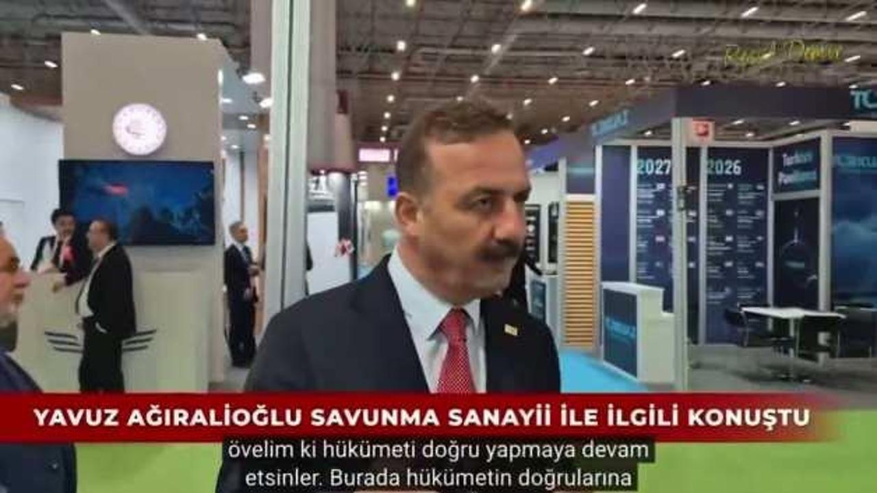Ağıralioğlu'ndan savunma sanayisi yatırımlarına de…