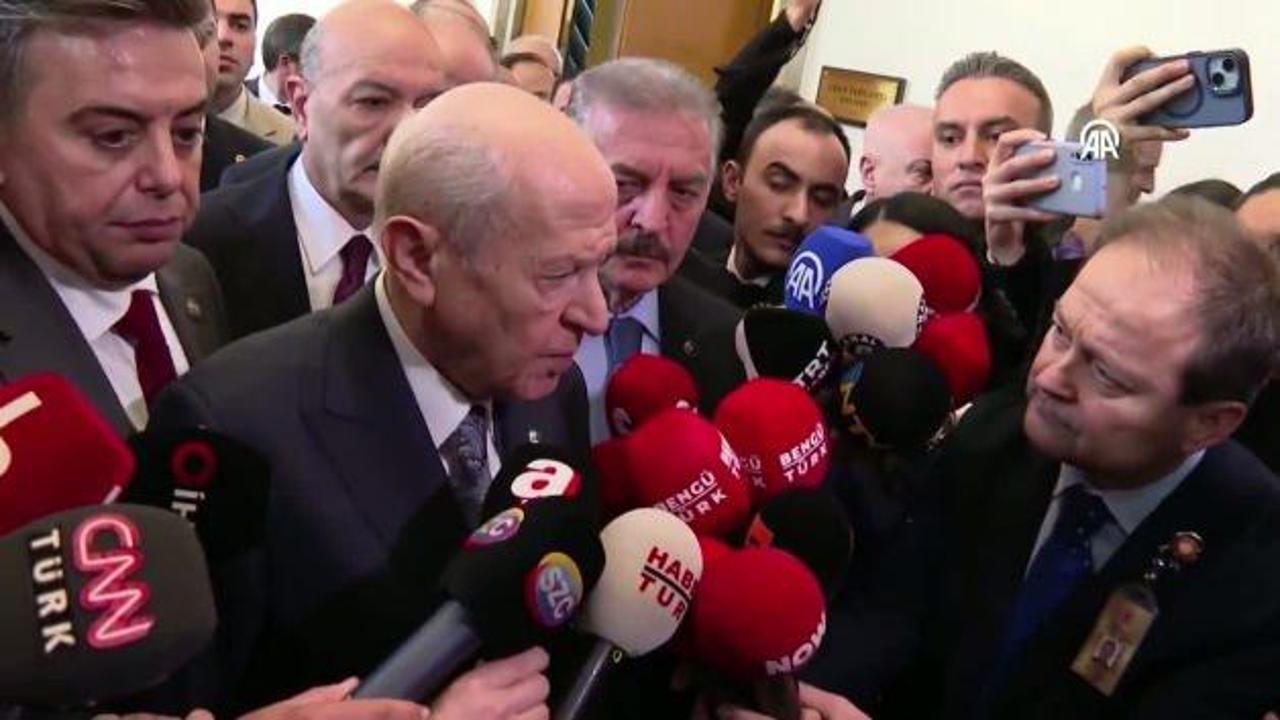 MHP lideri Bahçeli’den “Mutlak Butlan” açıklaması