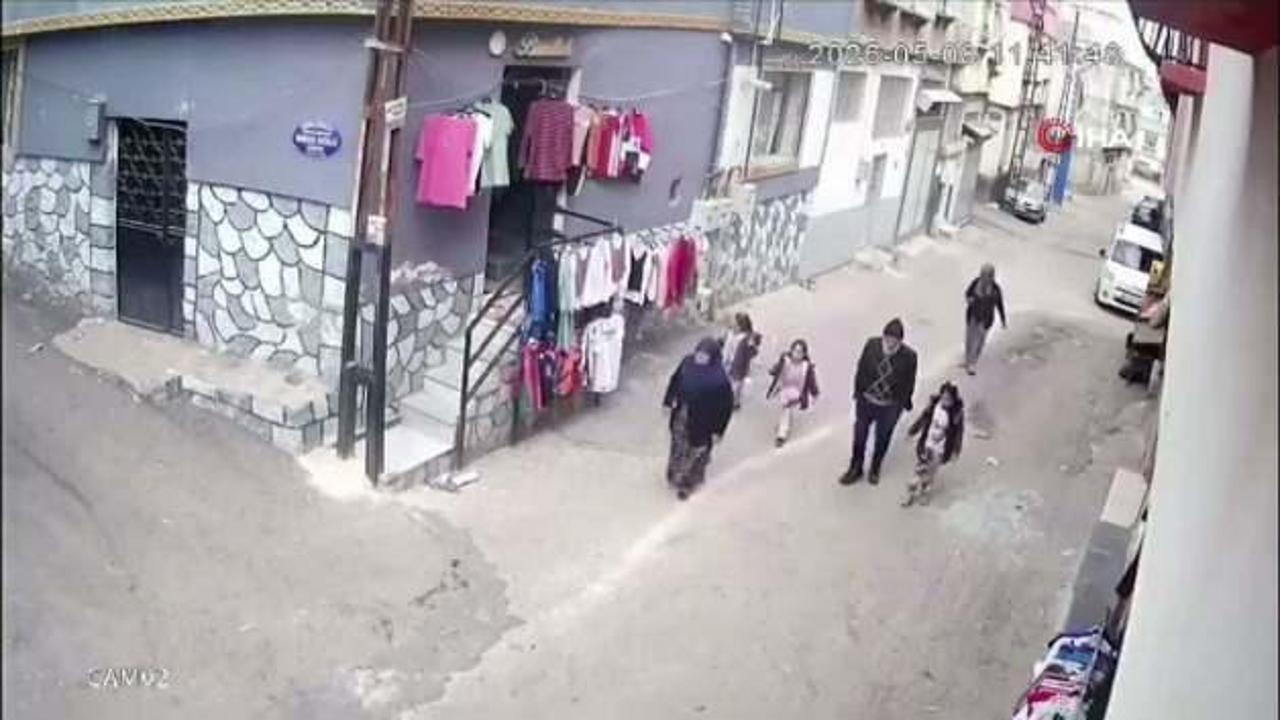 Gaziantep'te motosikletli maganda küçük kıza çarpıp kaçtı!