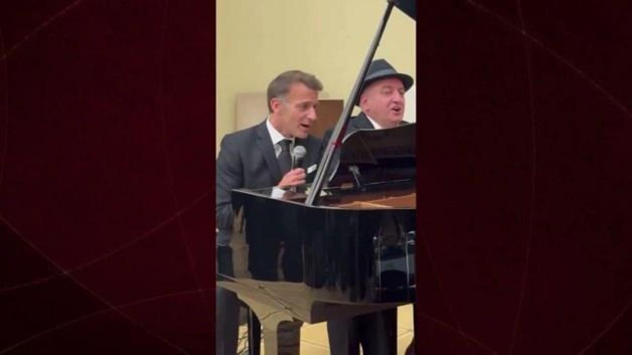 Paşinyan çaldı, Macron söyledi! Liderlerden canlı performans