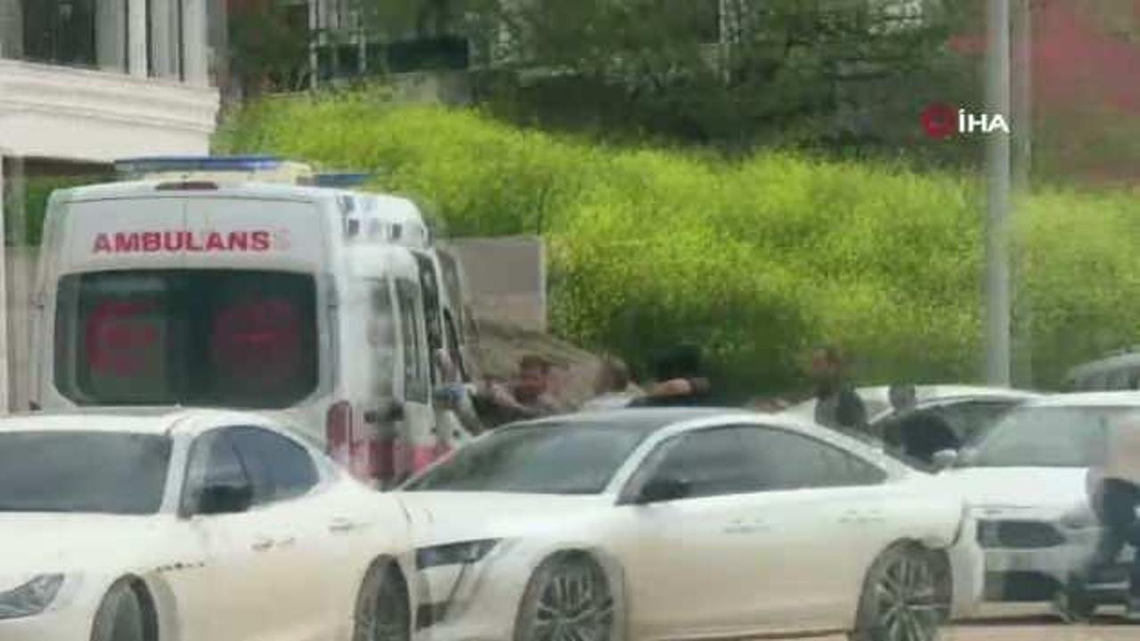 Şantiyede 5 yaralının olduğu sopalı kavga: Ambulanstaki yaralıya saldırmak istediler