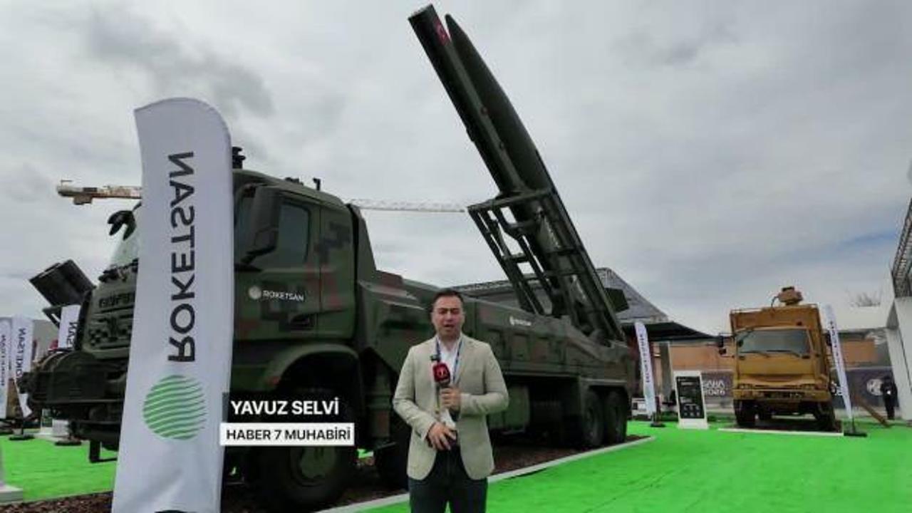 Tayfun Blok 4 ilk kez fırlatma aracıyla SAHA 2026 fuarında sergilendi