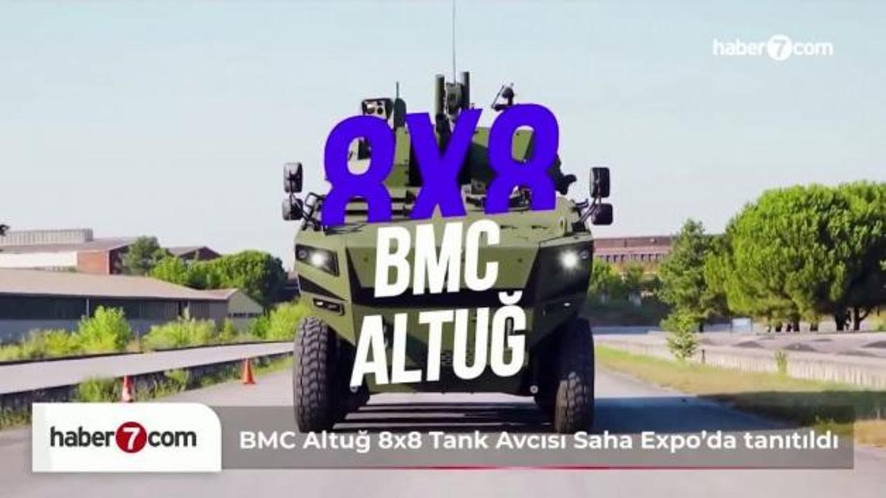 SAHA EXPO’da göz kamaştırdı: Altuğ 8x8 tank avcısı!
