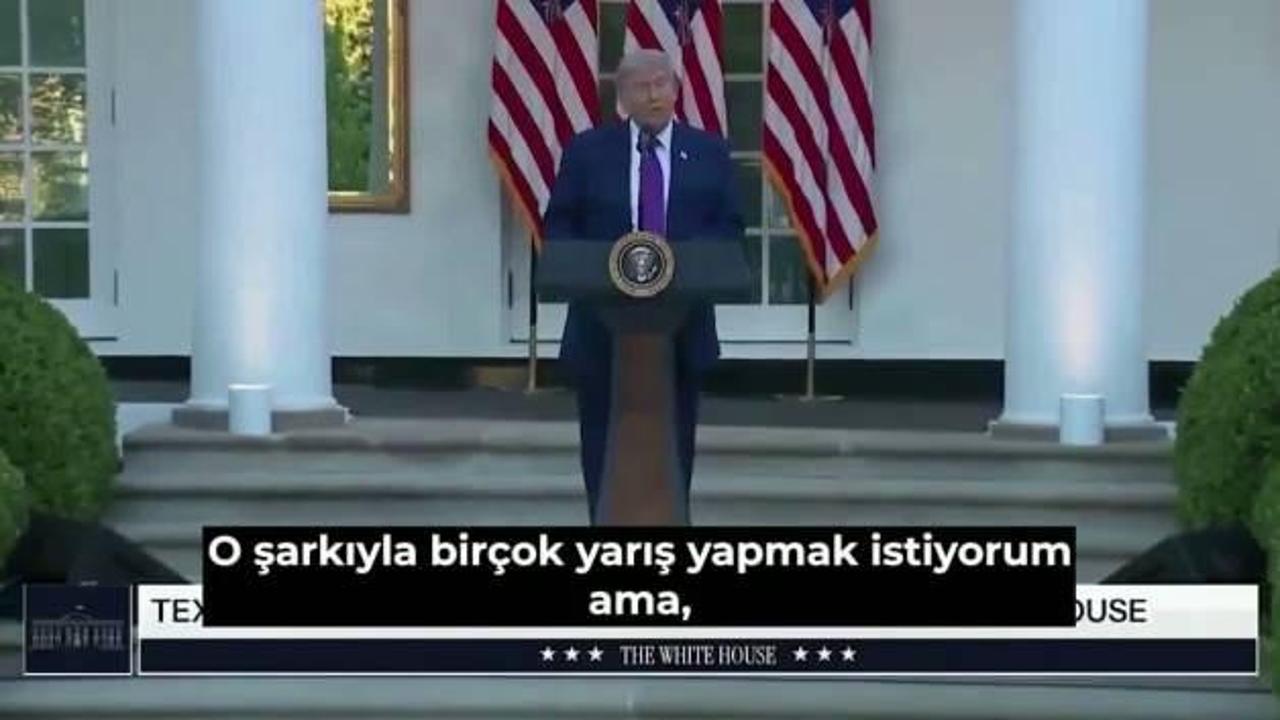 ABD başkanı Donald Trump'ın Drone korkusu herkesi güldürdü