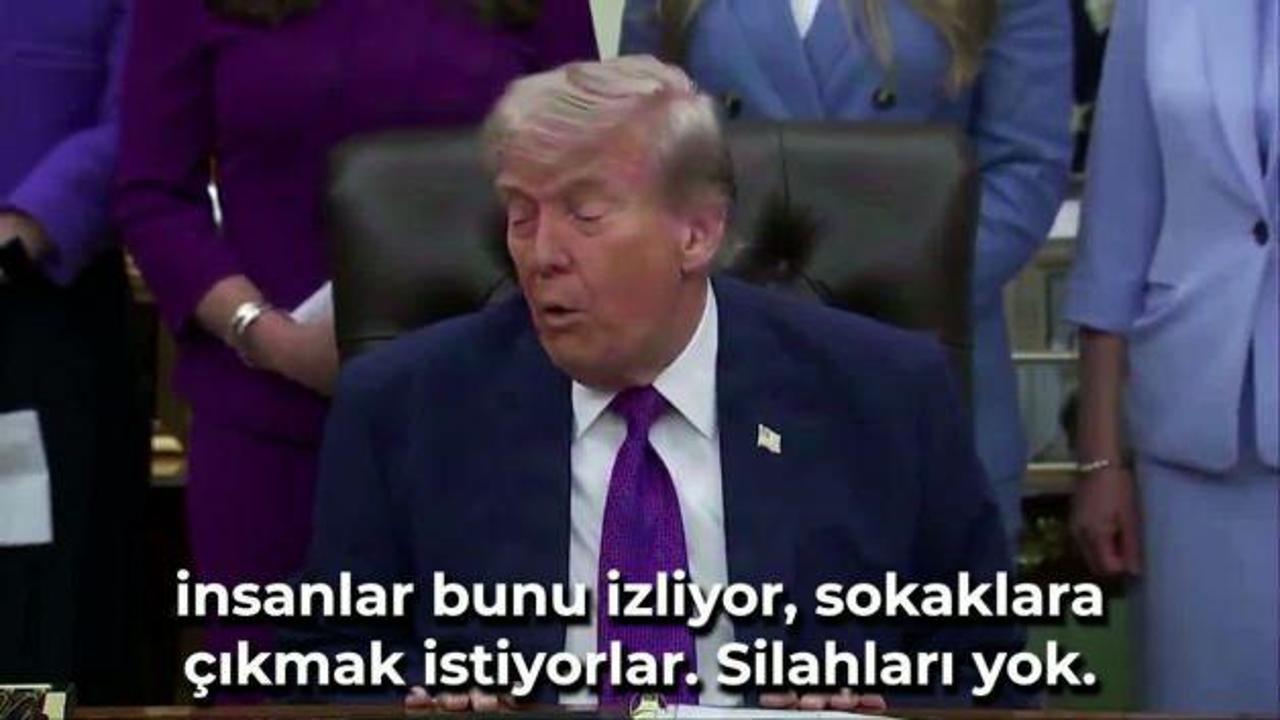 Trump'tan İran'daki Kürtlerle ilgili açıklama: Ödeme aldıklarında savaşıyorlar