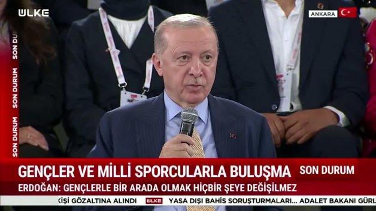 Başkan Erdoğan'dan Rıza Kayaalp'a büyük övgü