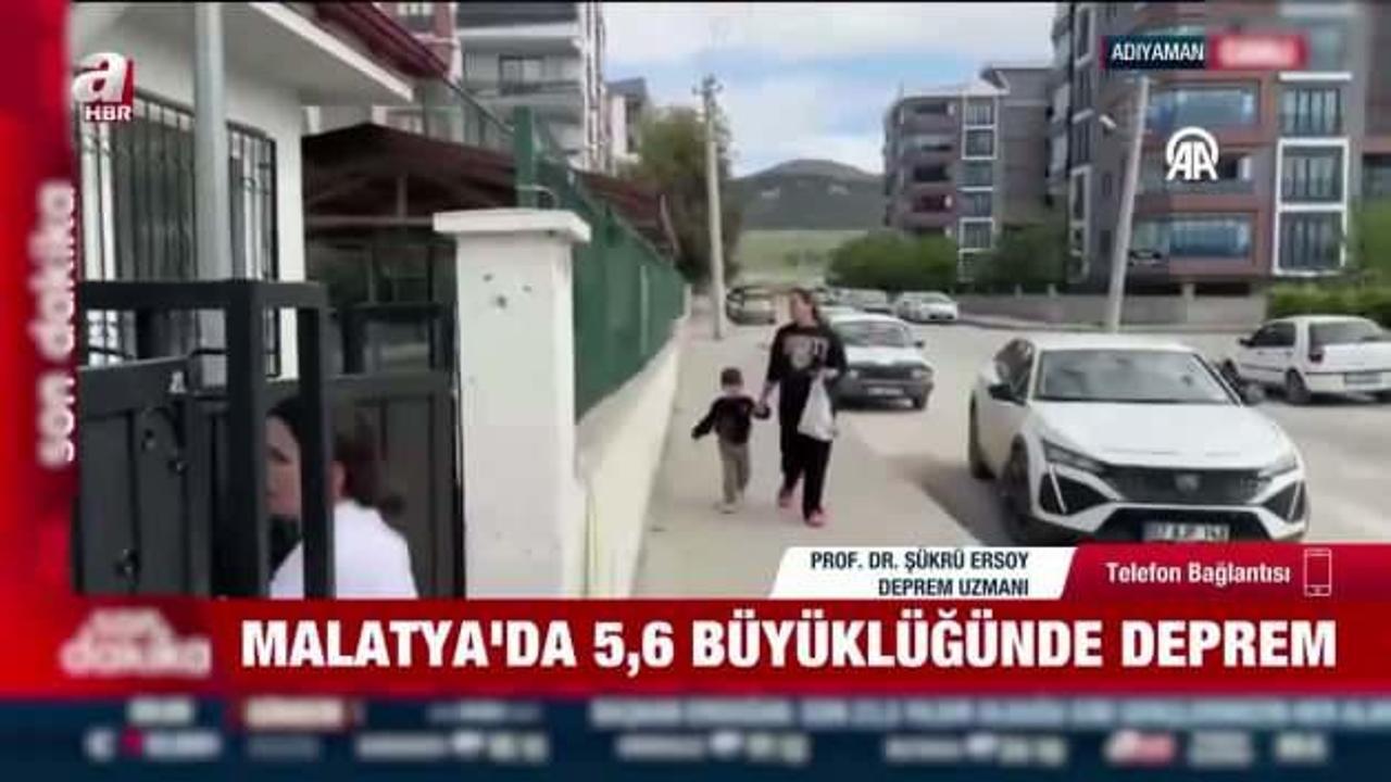 Deprem Uzmanı Şükrü Ersoy: Malatya'daki sarsıntı artçıya benzemiyor, müstakil bir deprem