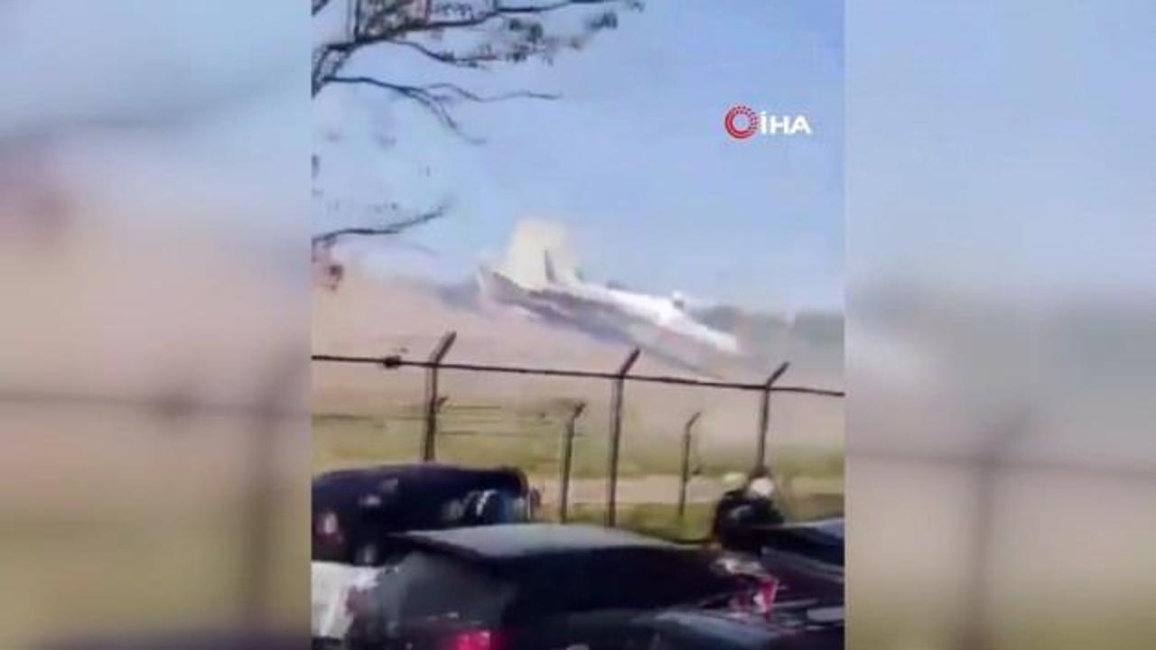 Endonezya'da Sukhoi savaÅ uçaÄı pistten çıktı