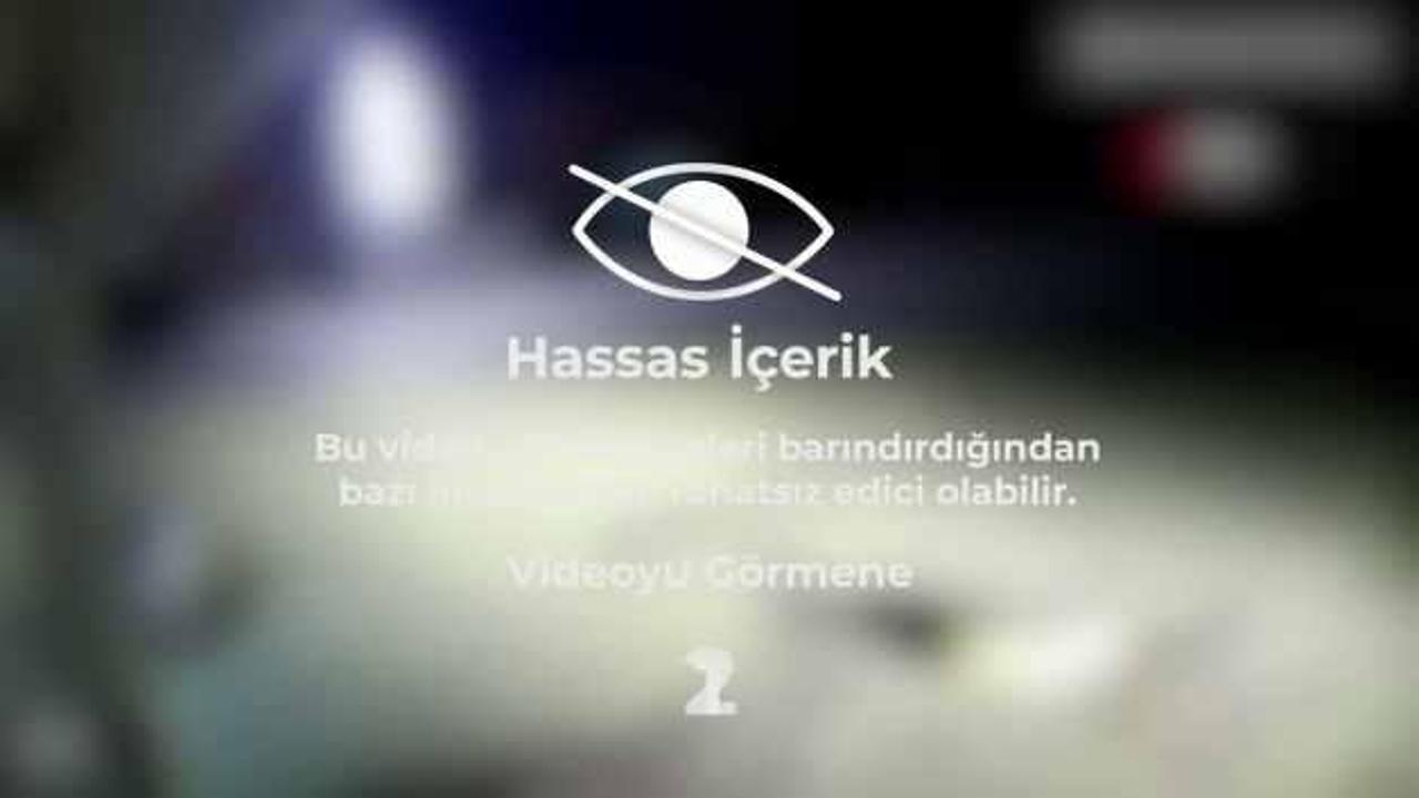 Kapı geç açılınca hıncını köpekten çıkardı! Aracıyla böyle ezdi