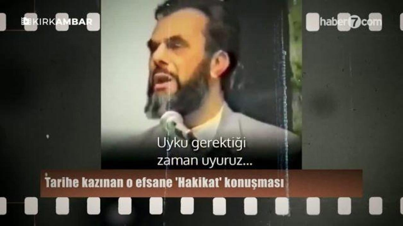 Mahmud Esad CoÅan: Kur'an'a aykırı konuÅursam dinlemeyin, basiretinizi kullanın