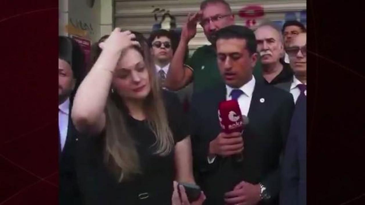 Yeni Partili BaÅkandan unutulmaz gaf: Yanındakiler telaÅla uyardı