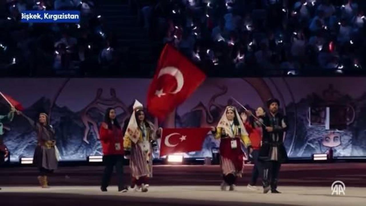 CumhurbaÅkanı ErdoÄan, “Dünya Göçebe Oyunları AçılıÅ Töreni”ne katıldı