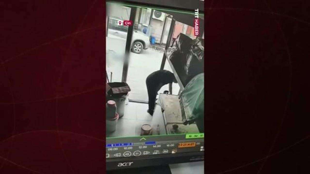 Gaz sızıntısını çakmakla kontrol etmek istedi: Çin'deki feci patlama kamerada