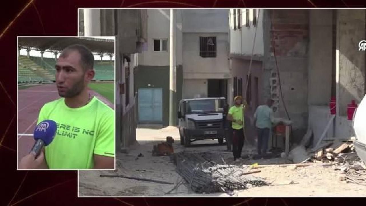 Gündüz harç taÅıyor, akÅam altın madalyaya koÅuyor: İÅte gerçek azim!