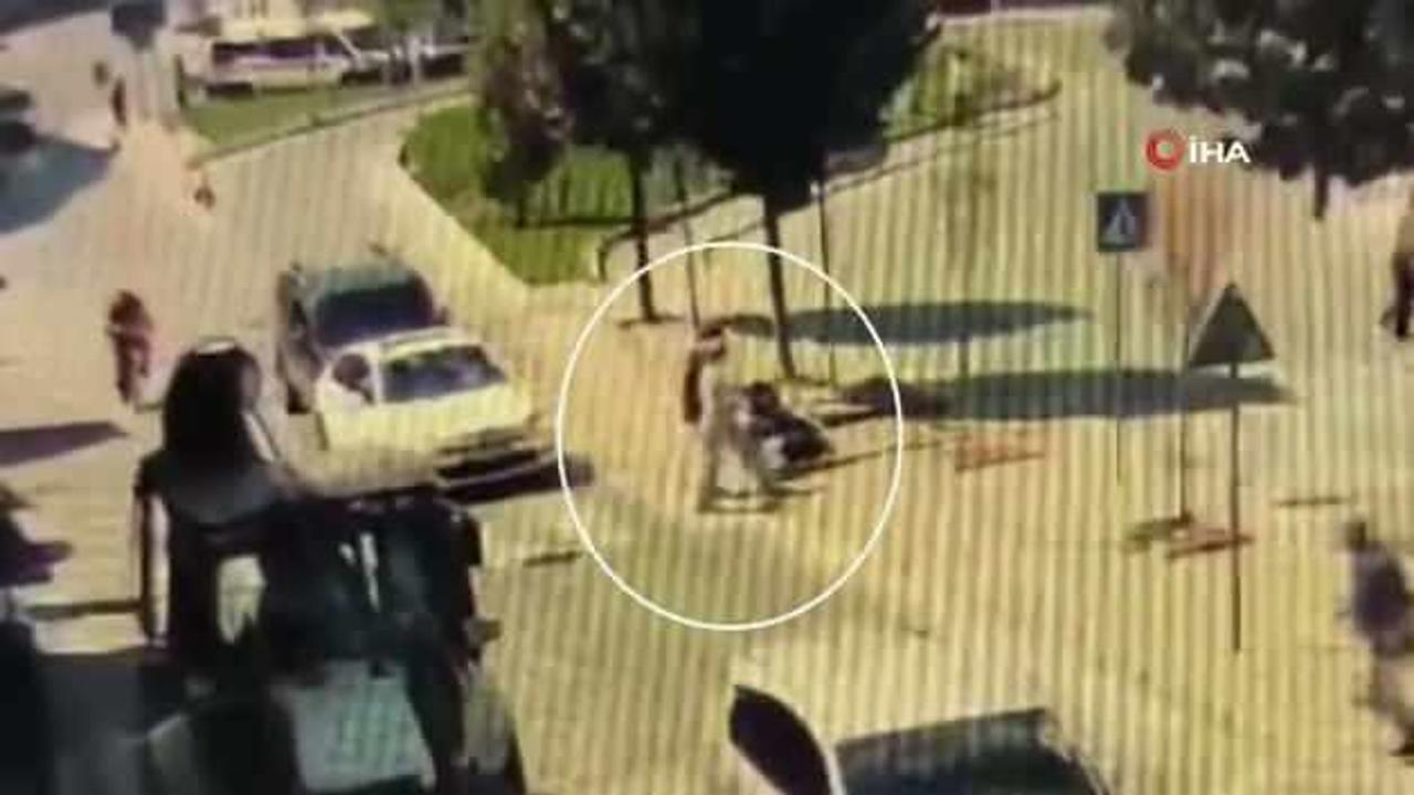 Zeytinburnu'nda araçtan inerek yayayı döven sürücü yakalandı