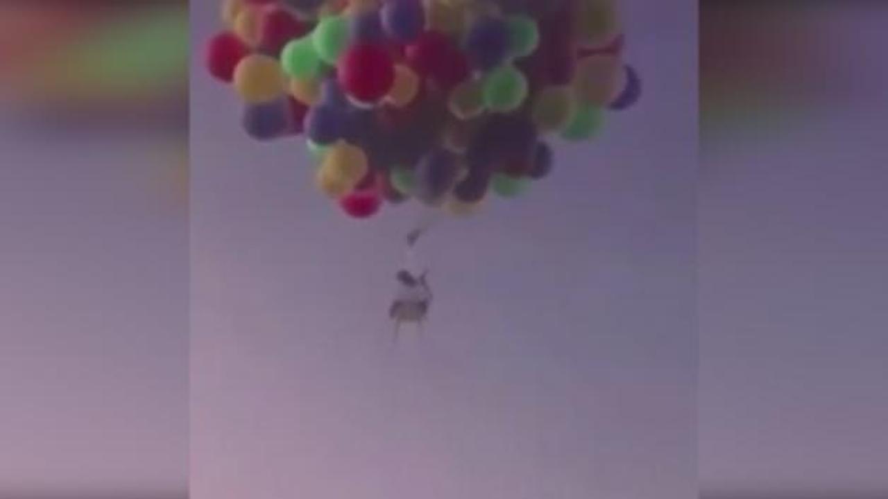 Doğum gününde uçan balonla ölen adam