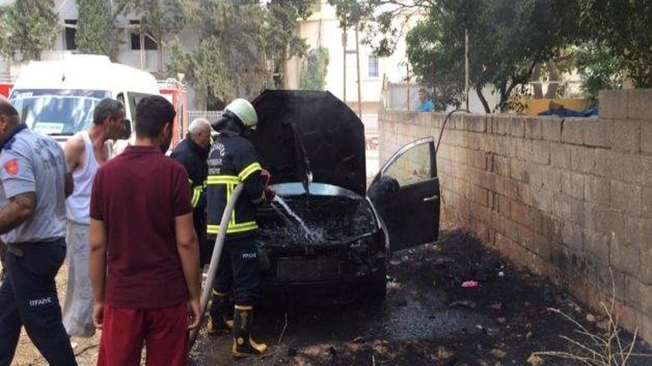 Gaziantep'te araç yangınları