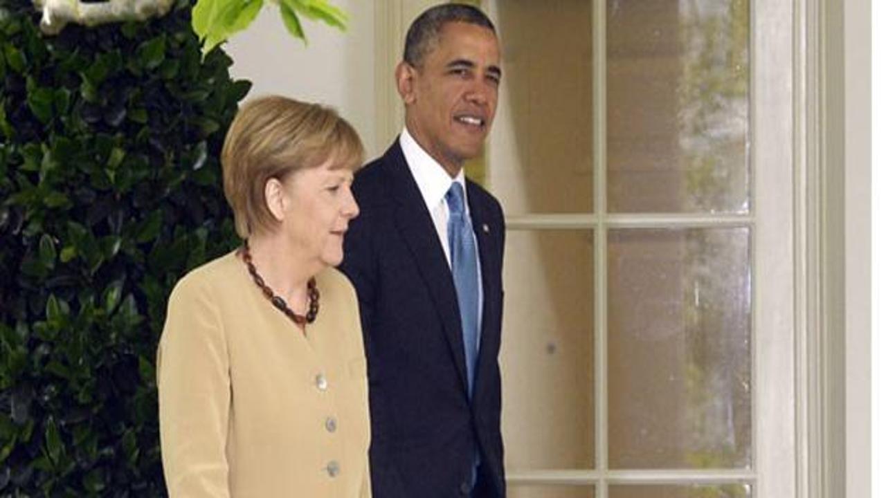 Obama ile Merkel arasında kritik görüşme