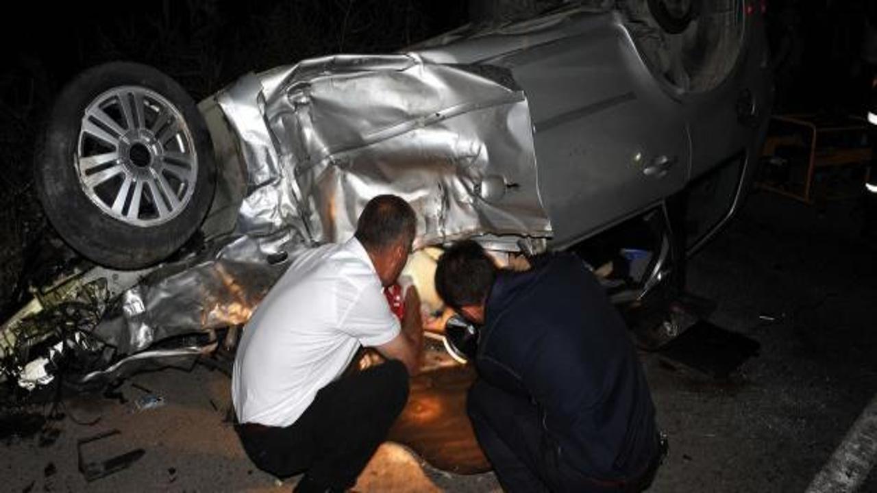 Tokat'ta iki otomobil çarpıştı: 2 ölü, 5 yaralı