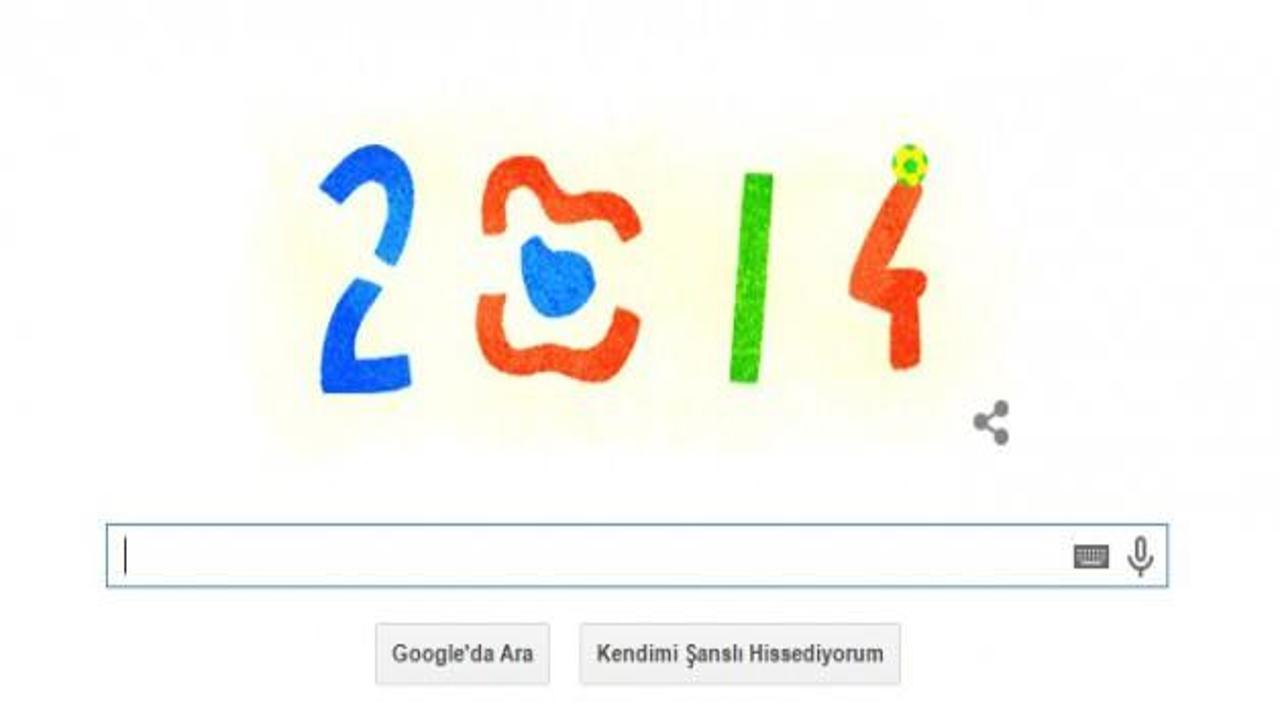2014'ün Trend Olan Konuları Google Doodle'ı oldu
