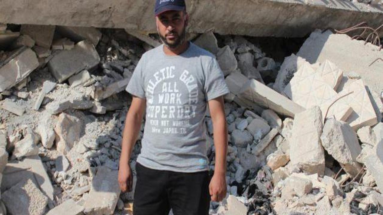 Bombardıman altındaki Suriyeliler "güvenli bölge"yi bekliyor
