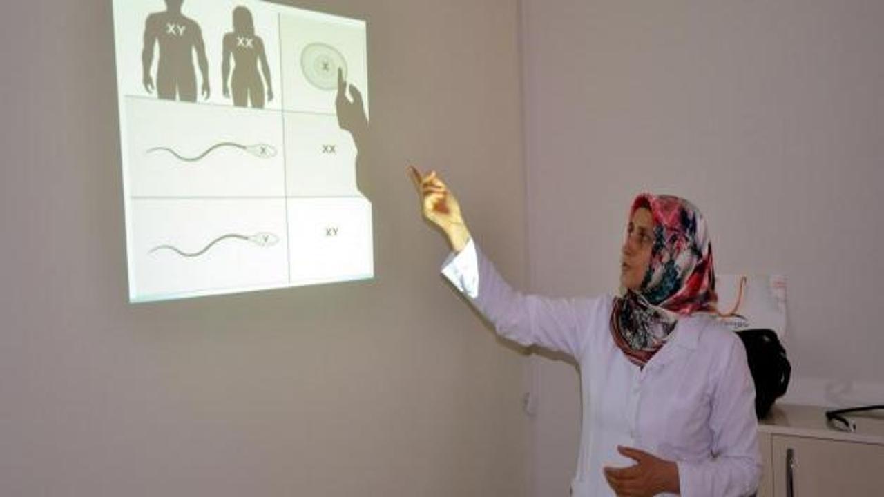 Elbistan'da 'Şartlı gebelik yardımı eğitimi'