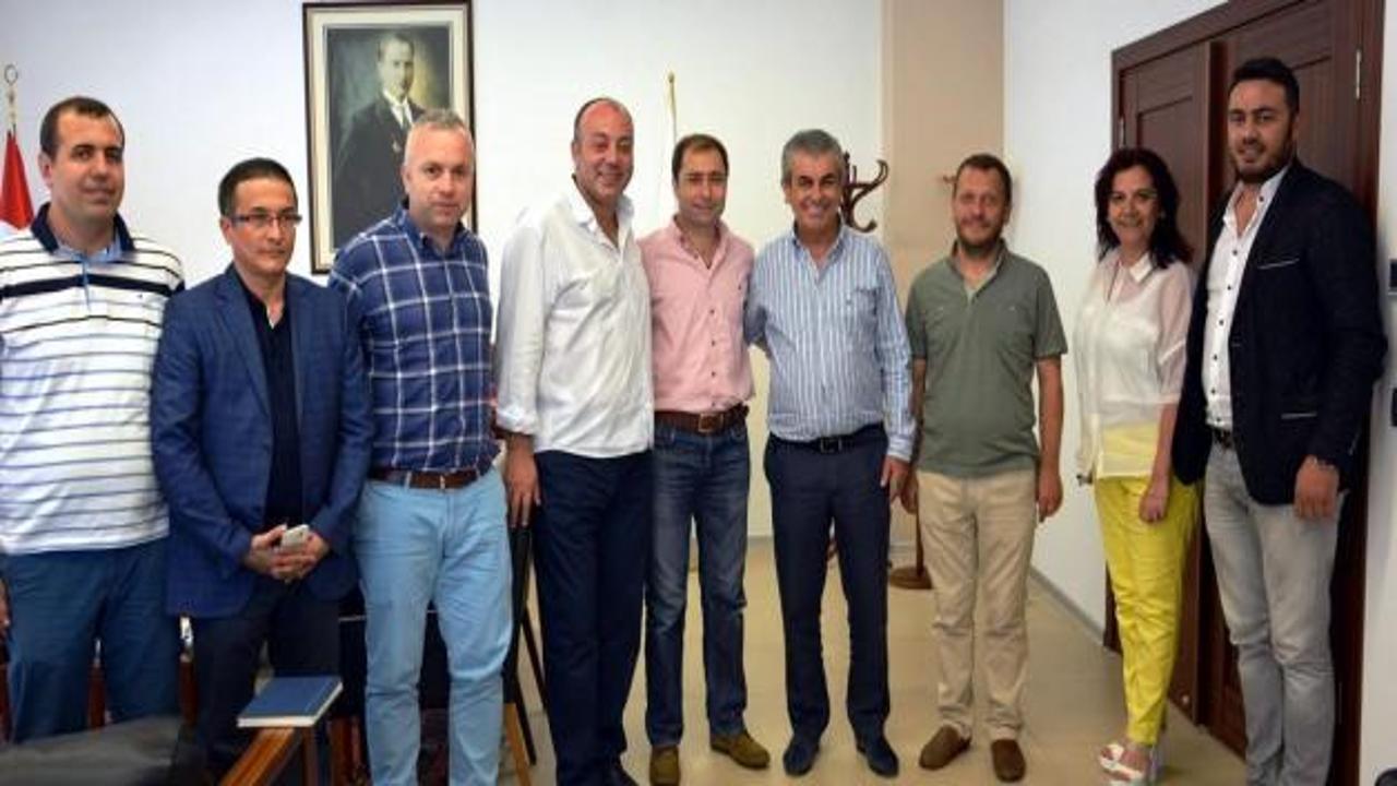MHP Çanakkale Milletvekili Tuna'dan ÇTSO'ya ziyaret