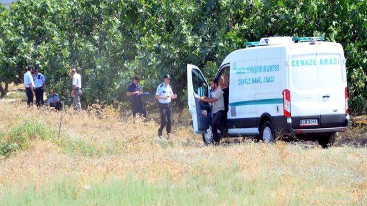 Manisa'da yanmış erkek cesedi bulundu