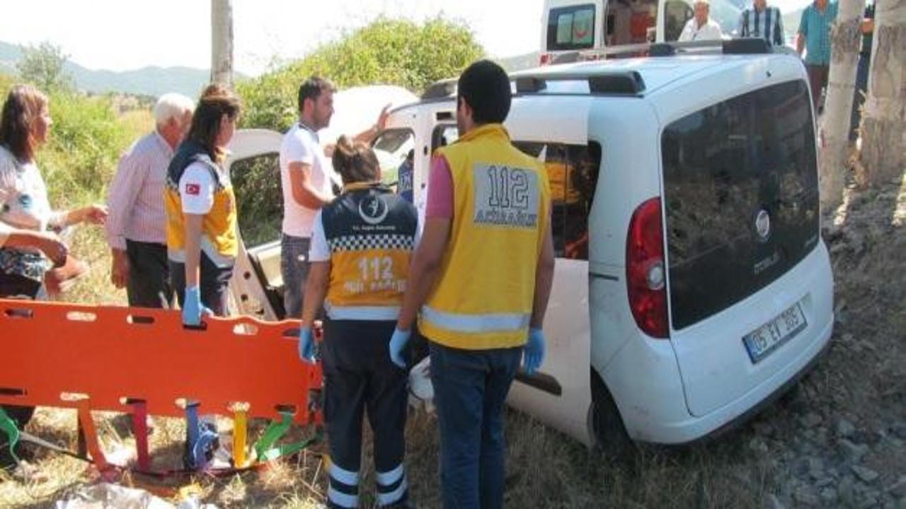 Tokat'ta trafik kazası: 1 yaralı