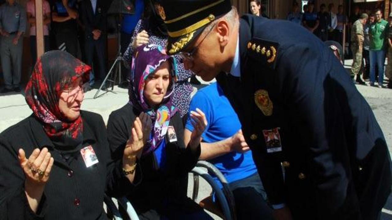 Polisleri taşıyan aracın kaza yapması