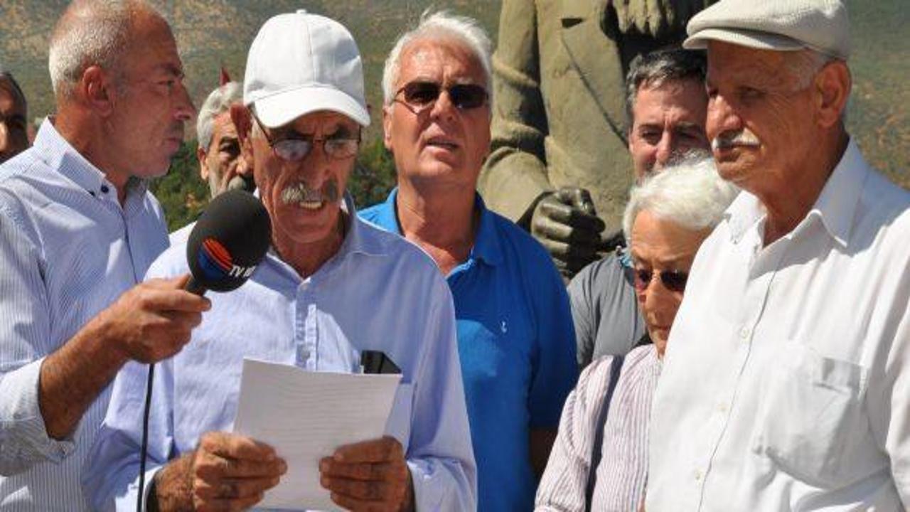 Tunceli'de Alevi dedelerinden barış için açlık grevi