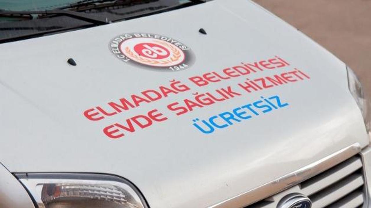 Elmadağ Belediyesi'inden evde bakım hizmeti