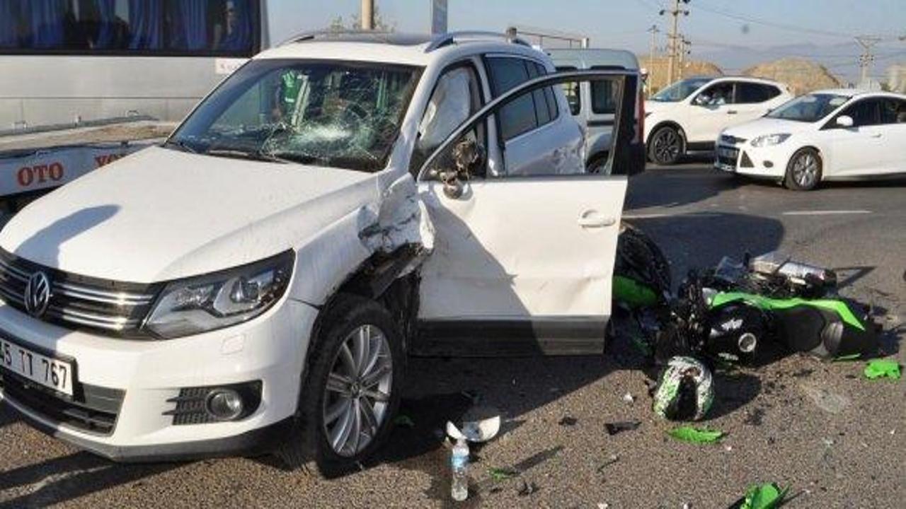 Turgutlu'da trafik kazası: 1 ölü