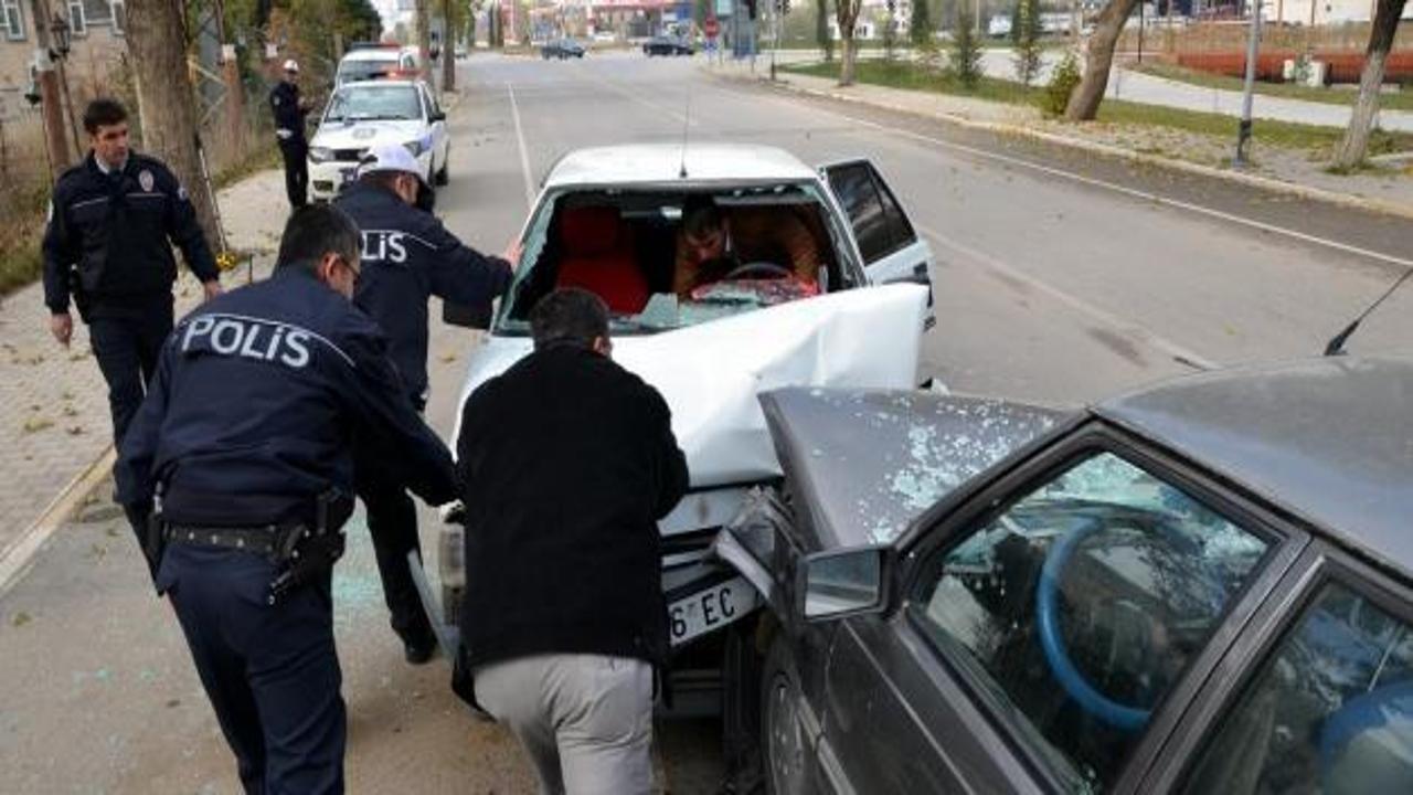 Kahramanmaraş'ta trafik kazaları: 8 yaralı