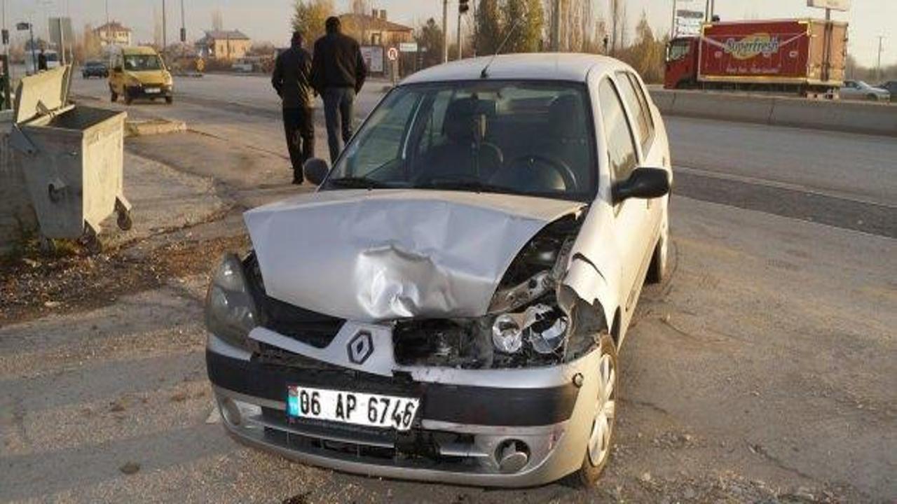 Çubuk'ta trafik kazası: 4 yaralı