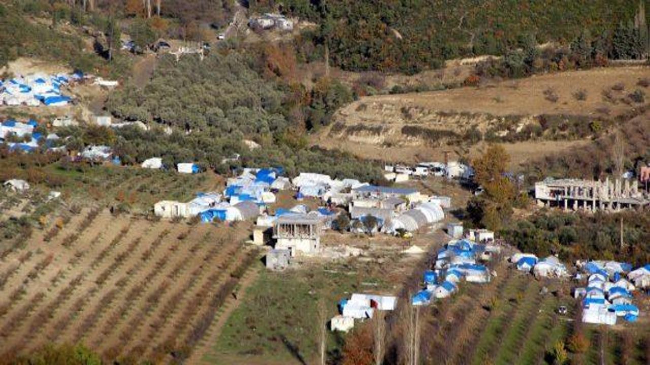 Hatay'da sıfır noktasına çadır kent