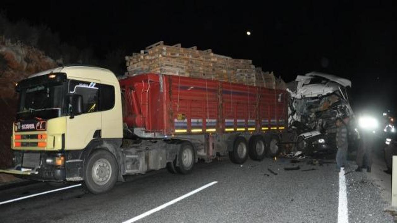 Aydın'da trafik kazası: 1 ölü, 2 yaralı