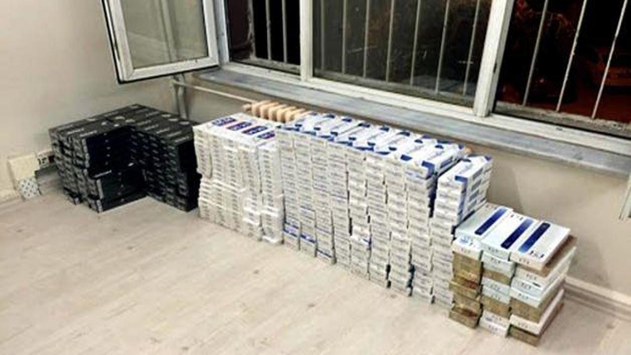 Kırşehir'de 2 bin paket kaçak sigara ele geçirildi
